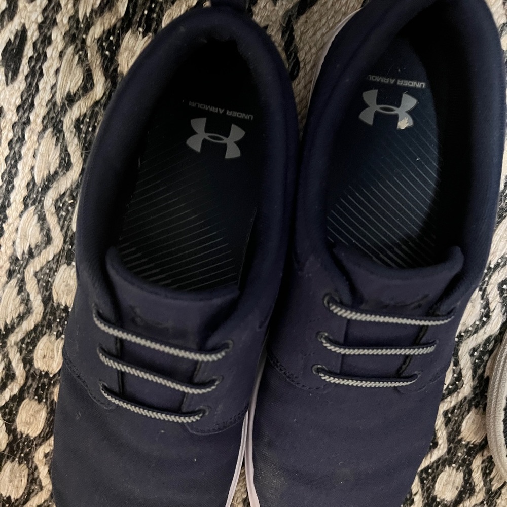 Mens or Womens under armor slip on casual shoes.